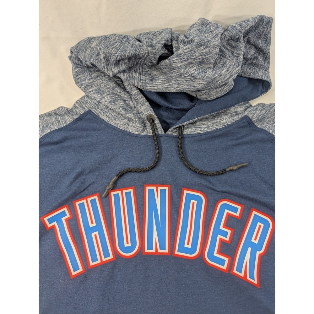 Fanatics Midweigh 3XL NBA Apparel Oklahoma City Thunder Hoodie Kangaroo Pockets - Picture 3 of 8